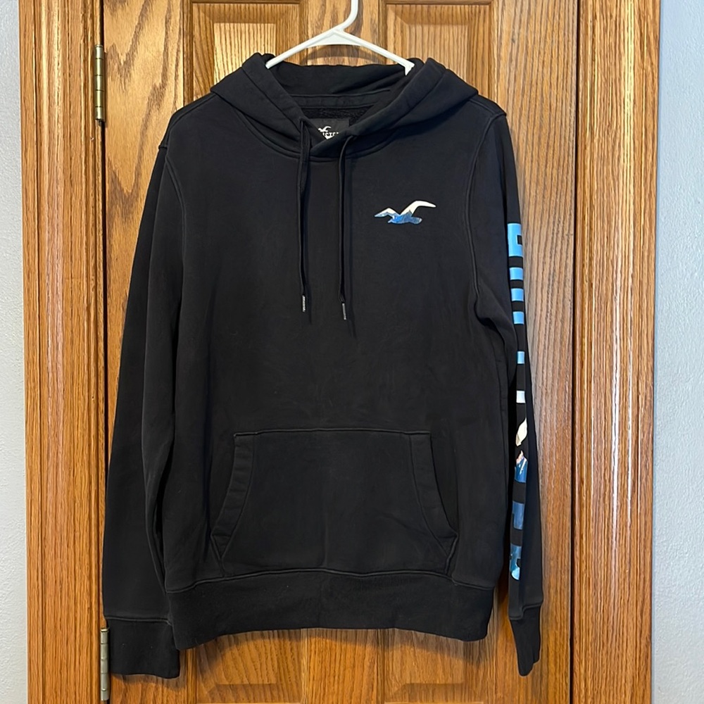 Hollister Mens Black Sweatshirt M